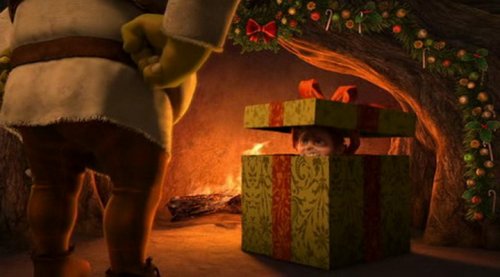 ������-��������� ��������� / Donkey's Christmas Shrektacular '2010 DVDRip (354Mb)